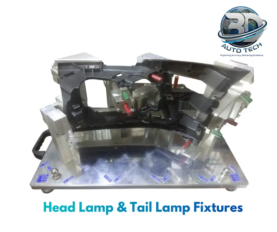 Head Lamp & Tail Lamp Fixture - 3D Auto Tech